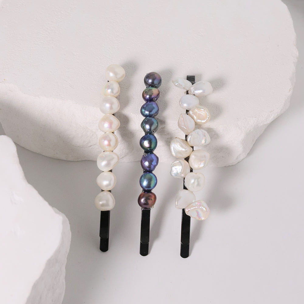 Natural Little Baroque Pearl Retro Hair Accessories Korean style Retro Palace Women Luxury Jewelry Fashion Ladies and Girls Gift