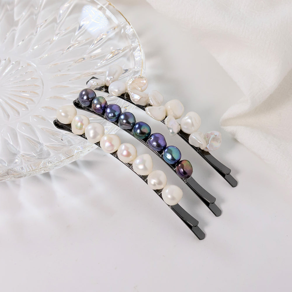 Natural Little Baroque Pearl Retro Hair Accessories Korean style Retro Palace Women Luxury Jewelry Fashion Ladies and Girls Gift